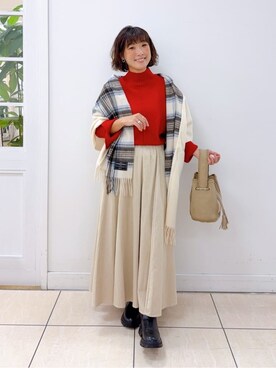 Osawaさん(レディース・156cm)の秋コーディネート