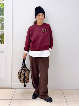 Osawaさん(レディース・156cm)の秋コーディネート