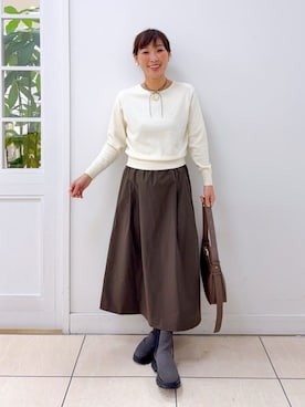 Osawaさん(レディース・156cm)の冬コーディネート