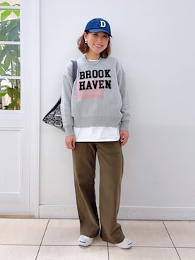 Osawaさん（レディース・156cm）の冬コーディネート