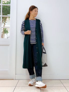 「ORCIVAL（オーシバル）のアイテム」を使った、Osawaさん（レディース・156cm）の夏コーディネート