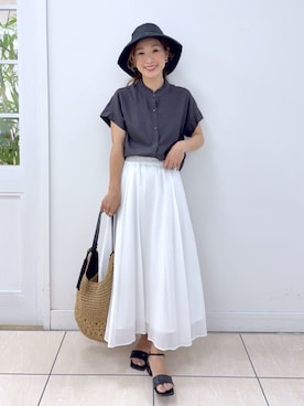 Osawaさん(レディース・156cm)の夏コーディネート