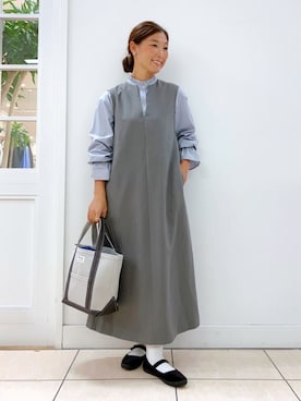 「ORCIVAL（オーシバル）のアイテム」を使った、Osawaさん（レディース・156cm）の秋コーディネート