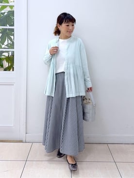 「THE SHOP TK （ザ ショップ ティーケー ）のアイテム」を使った、Osawaさん（レディース・156cm）の春コーディネート