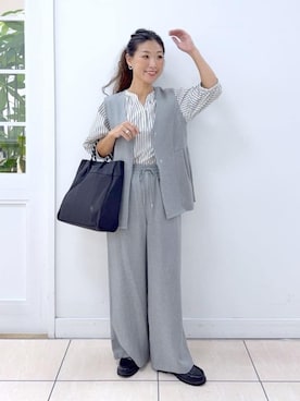 Osawaさん（レディース・156cm）の秋コーディネート
