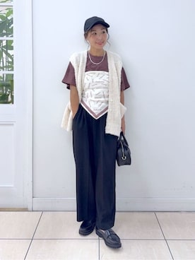 Osawaさん(レディース・156cm)の秋コーディネート