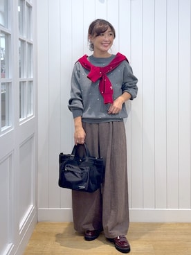 Osawaさん（レディース・157cm）の秋コーディネート