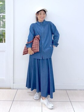 Osawaさん（レディース・156cm）の秋コーディネート
