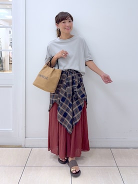 Osawaさん(レディース・157cm)の夏コーディネート