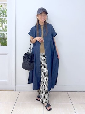 Osawaさん(レディース・156cm)の夏コーディネート