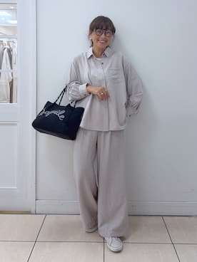 Osawaさん（レディース・157cm）の夏コーディネート