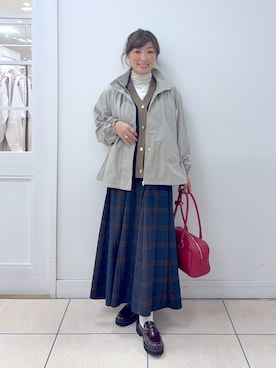 Osawaさん（レディース・157cm）の秋コーディネート