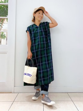 Osawaさん(レディース・156cm)の夏コーディネート