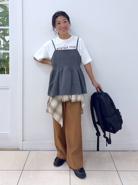 Osawaさん(レディース・156cm)の秋コーディネート