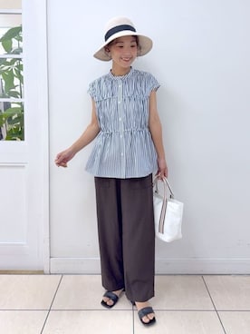 Osawaさん(レディース・156cm)の夏コーディネート