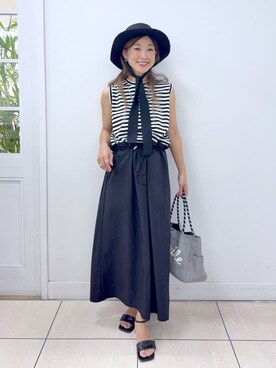 Osawaさん(レディース・156cm)の夏コーディネート
