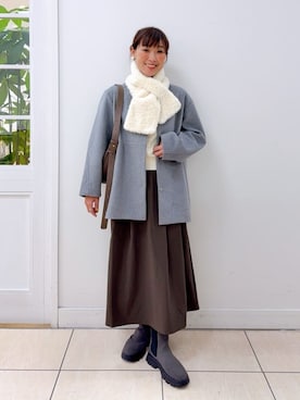 Osawaさん(レディース・156cm)の冬コーディネート