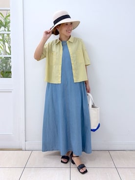 Osawaさん（レディース・156cm）の夏コーディネート