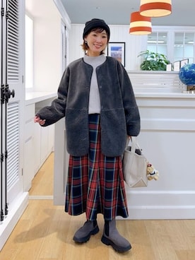 Osawaさん（レディース・156cm）の冬コーディネート