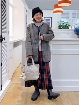 Osawaさん（レディース・156cm）の冬コーディネート