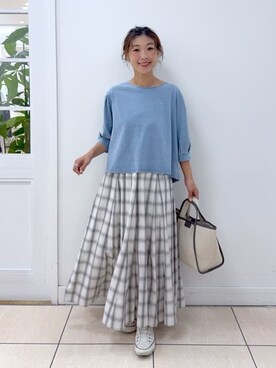 Osawaさん(レディース・156cm)の夏コーディネート