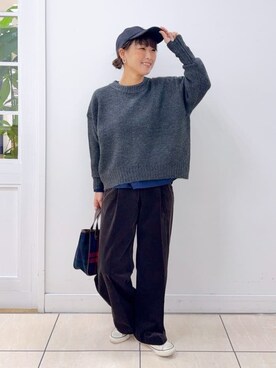 Osawaさん(レディース・156cm)の秋コーディネート