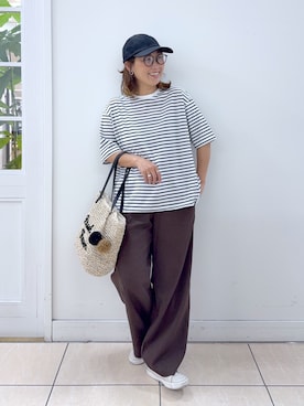 Osawaさん（レディース・156cm）の夏コーディネート