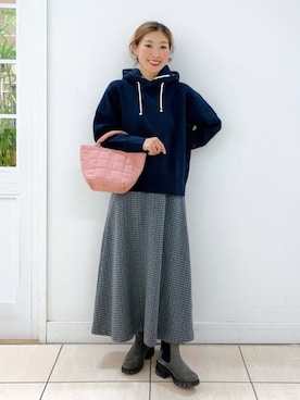 Osawaさん（レディース・156cm）の冬コーディネート