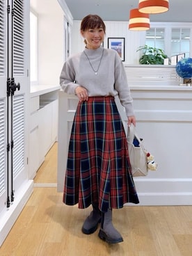 Osawaさん（レディース・156cm）の冬コーディネート