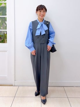 Osawaさん（レディース・156cm）の冬コーディネート