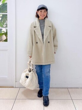 Osawaさん（レディース・156cm）の秋コーディネート