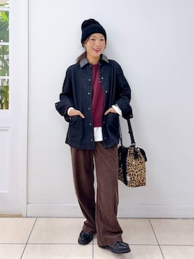 Osawaさん(レディース・156cm)の秋コーディネート