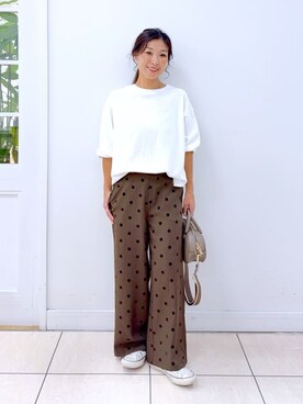 Osawaさん（レディース・156cm）の秋コーディネート