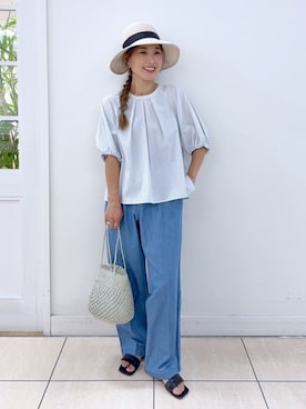 Osawaさん(レディース・156cm)の夏コーディネート
