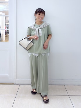 Osawaさん(レディース・157cm)の夏コーディネート