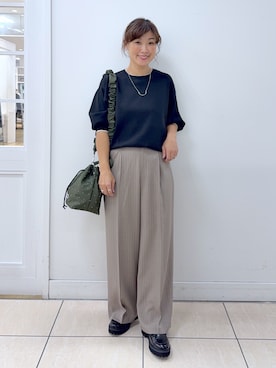Osawaさん(レディース・157cm)の秋コーディネート