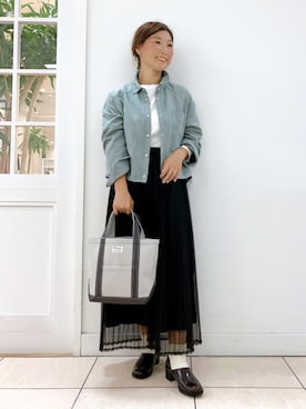 「ORCIVAL（オーシバル）のアイテム」を使った、Osawaさん（レディース・156cm）の夏コーディネート