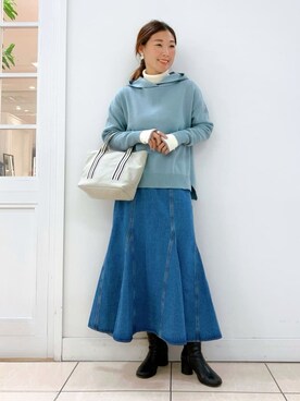 Osawaさん(レディース・156cm)の冬コーディネート