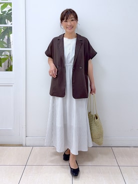 Osawaさん（レディース・156cm）の夏コーディネート
