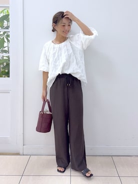 Osawaさん（レディース・156cm）の夏コーディネート