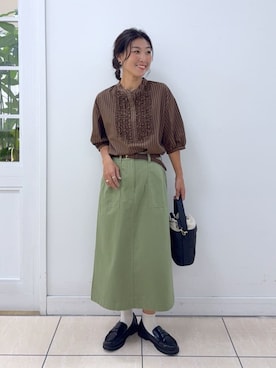 Osawaさん(レディース・156cm)の秋コーディネート