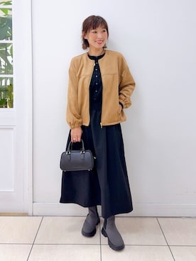 Osawaさん(レディース・156cm)の冬コーディネート