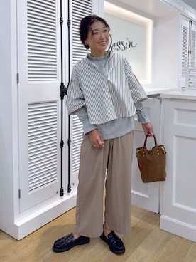 Osawaさん（レディース・156cm）の秋コーディネート