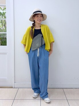 Osawaさん(レディース・156cm)の夏コーディネート