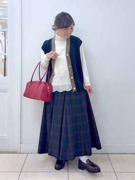 Osawaさん（レディース・157cm）の秋コーディネート