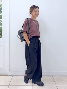 Osawaさん(レディース・156cm)の秋コーディネート