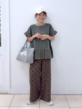 Osawaさん(レディース・156cm)の夏コーディネート