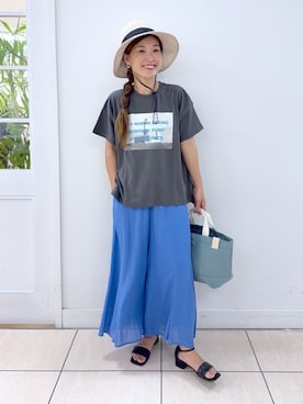 Osawaさん(レディース・156cm)の夏コーディネート