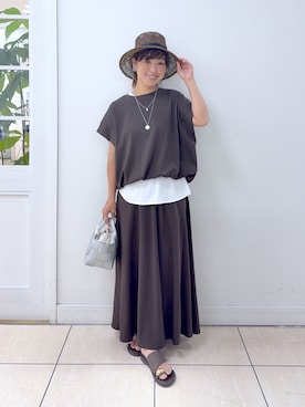 Osawaさん(レディース・157cm)の夏コーディネート