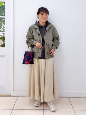 Osawaさん（レディース・156cm）の秋コーディネート